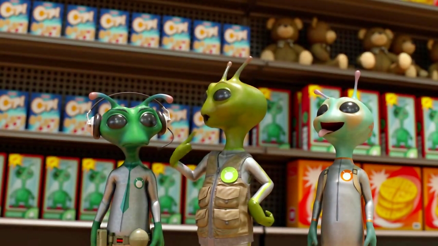 انیمیشن تلویزیون فرازمینی ها Alien TV - فصل 1 قسمت 12